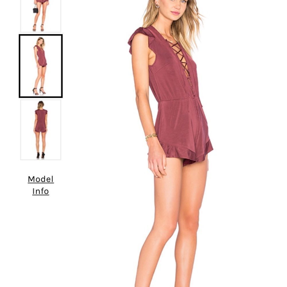 NBD Rhythm Vermillion Romper Size XS